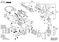 Bosch 0 601 773 761 GBR 14 C Concrete Grinder Spare Parts